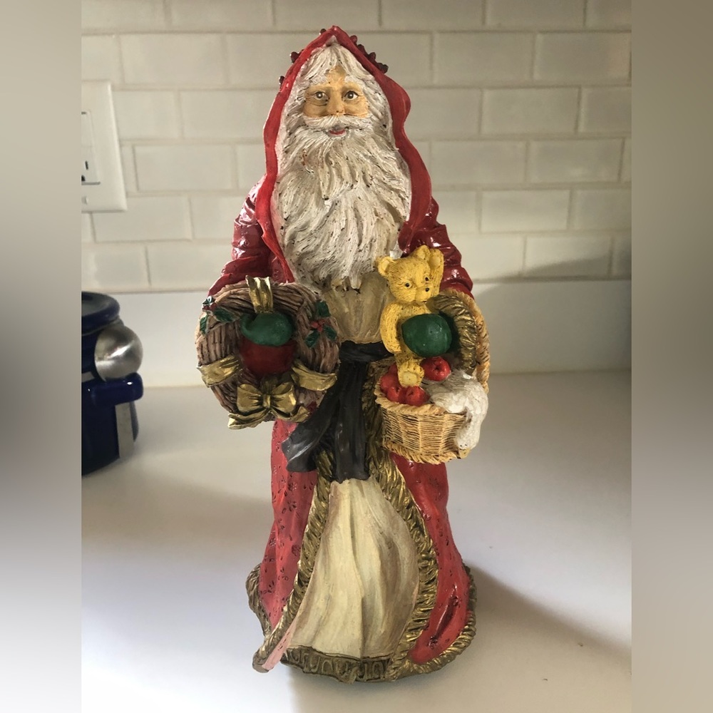 Vintage Seymour Mann antique musical Santa.